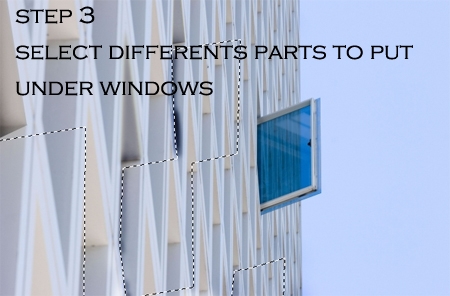 Creation of open windows: Step 3